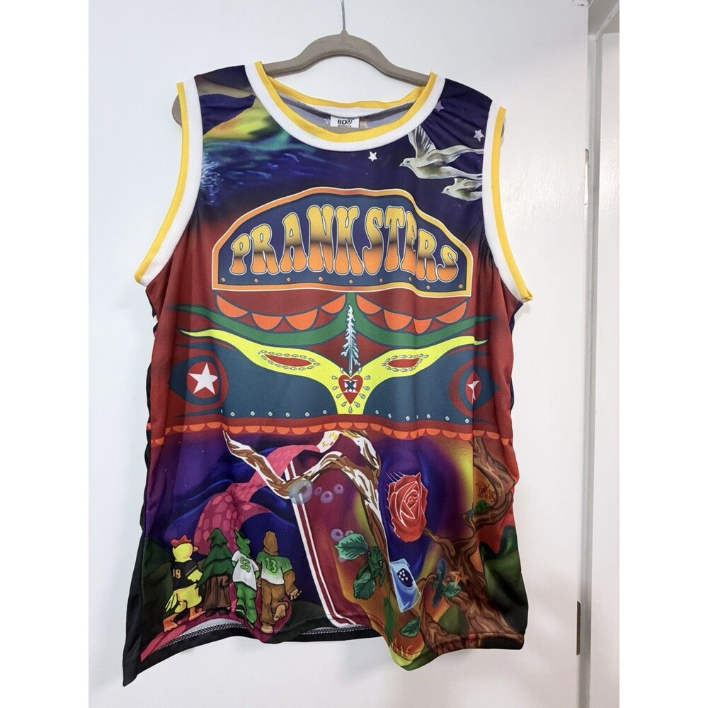Eugene Emeralds Bill Walton Jersey XL Merry Pranksters SGA Grateful Dead Further
